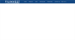 Desktop Screenshot of filinvest.com