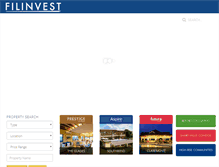 Tablet Screenshot of filinvest.com